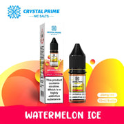 Crystal Prime 7000 Nic Salts 10ml E-liquid Box Of 10 Watermelon Ice