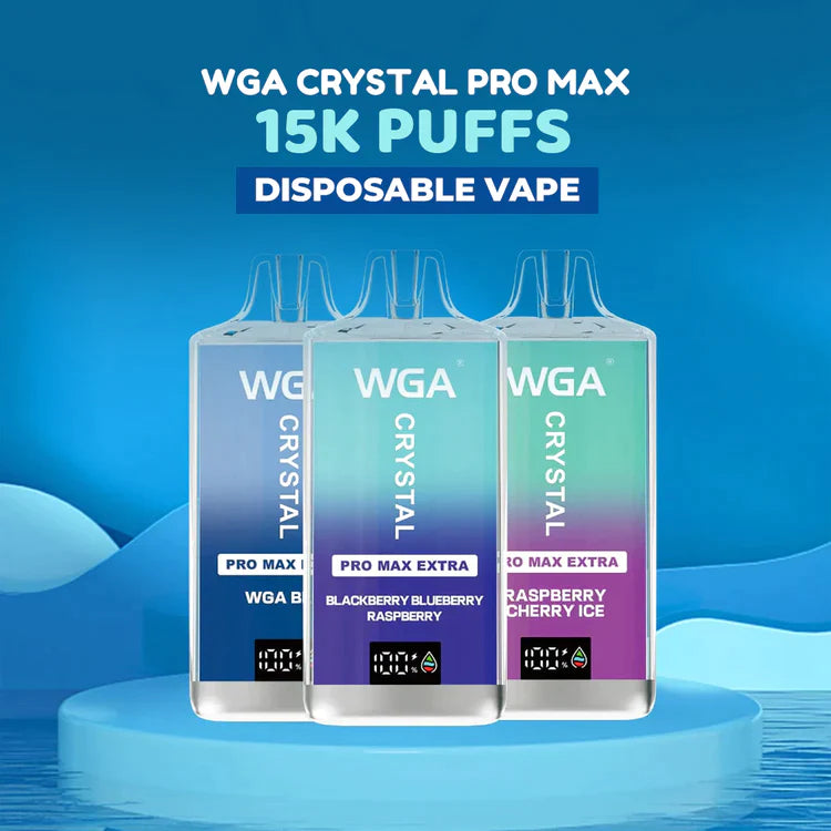 WGA Crystal Pro Max Extra Screen Display 15000 Puffs 11.95 WGA Crystal Pro Max Extra Screen Display 15000 Puffs 11.95
