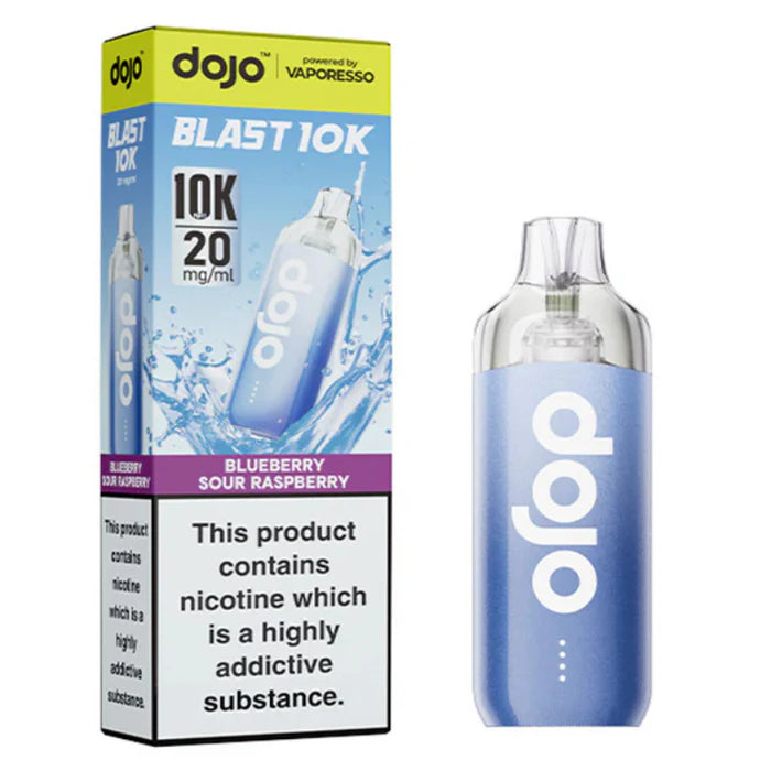 Dojo Blast 10K Vape Pod Kit Blueberry Sour Raspberry