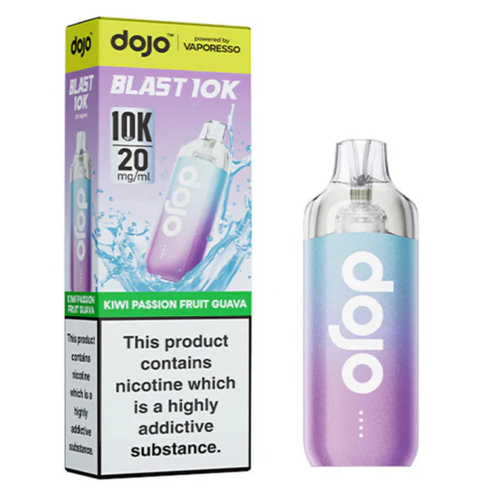 Dojo Blast 10K Vape Pod Kit Kiwi Passionfruit Guava