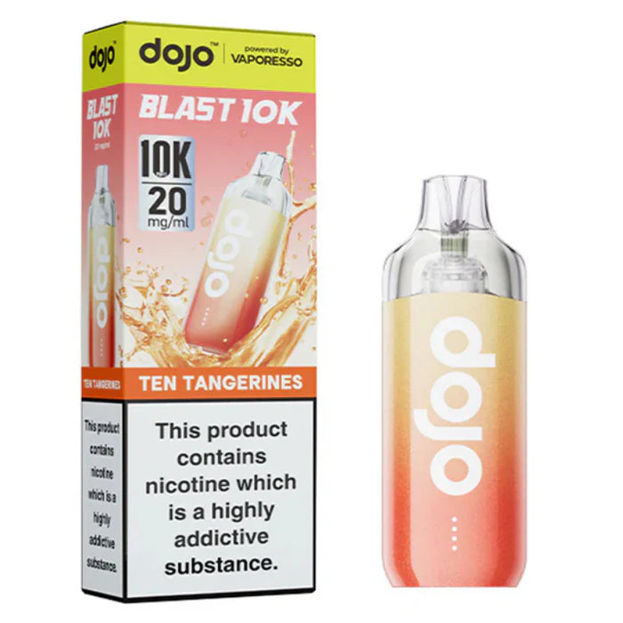 Dojo Blast 10K Vape Pod Kit Ten Tangerines