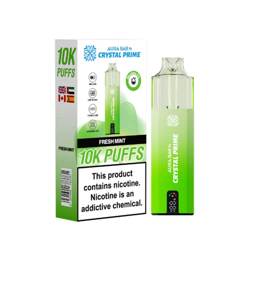fresh mint 10k aura bar crystal prime