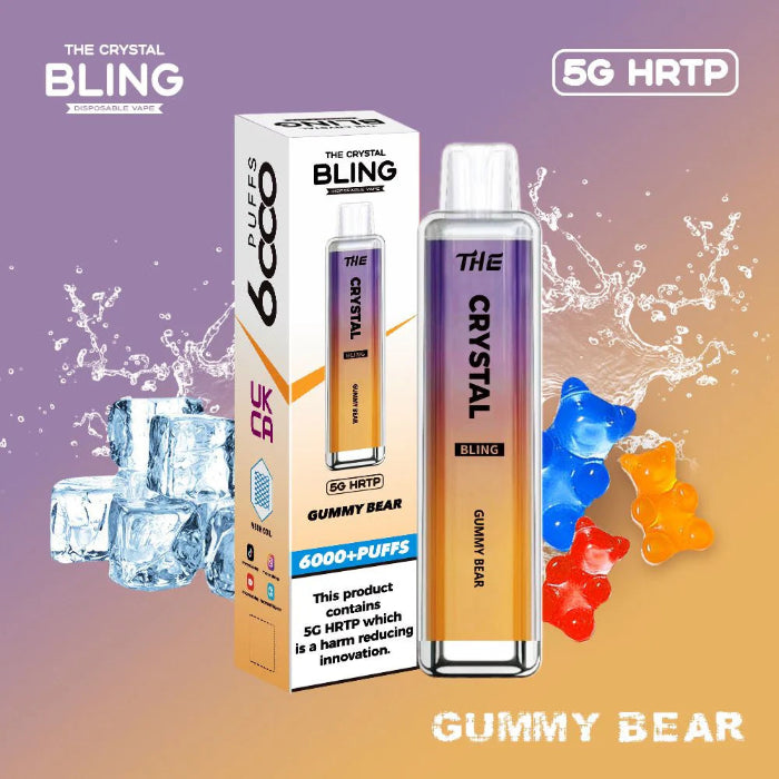 Gummy Bear Crystal Bling 6000 Box of 10
