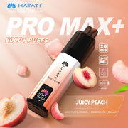 Hayati Pro Max Plus 6000 Box Of 5 Juicy Peach