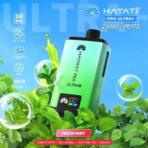 Hayati Pro Ultra Plus 25000 Fresh Mint