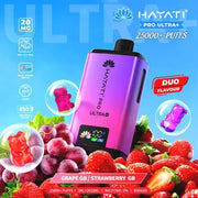 Hayati Pro Ultra Plus 25000 Grape GB/ Strawberry GB