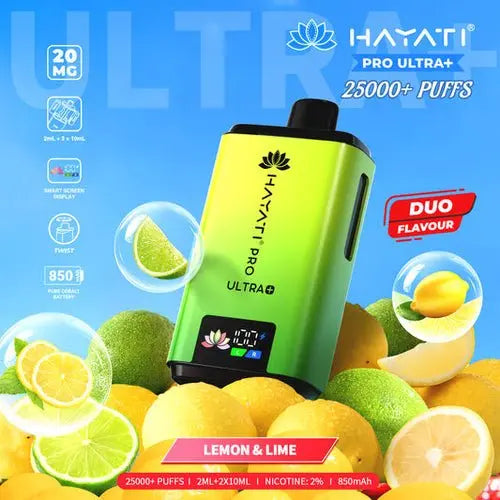 Hayati Pro Ultra Plus 25000 Lemon Lime
