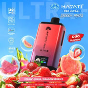 Hayati Pro Ultra Plus 25000 Straw' Guava/ Dragon Berries