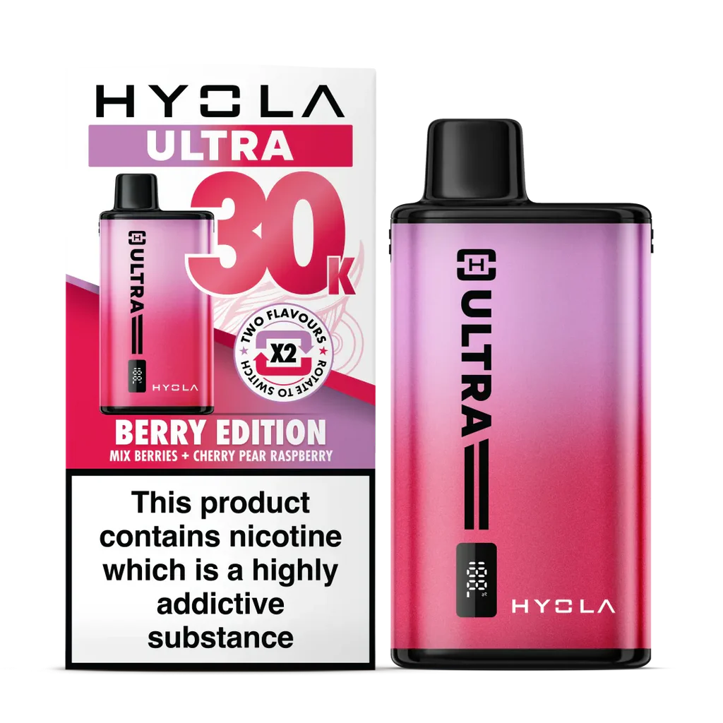Hyola Ultra 30K Prefilled Pod Vape Kit Berry Edition