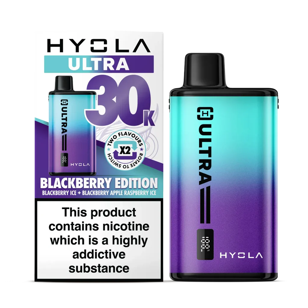 Hyola Ultra 30K Prefilled Vape Kit Blackberry Edition