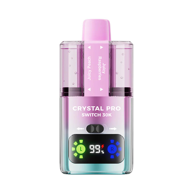 Crystal Pro Switch 30k Juicy Peach / Juicy Raspberries