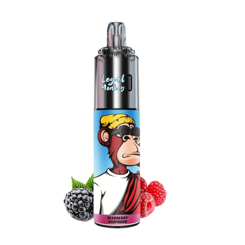 Legal Monkey Vape 9000 Puffs Prefilled Kit – Buy only at (£11.99)