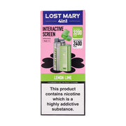 Lost Mary 4-in-1 Prefilled Pod Vape Kit Lemon Lime