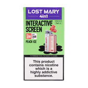 Lost Mary 4-in-1 Prefilled Pod Vape Kit Peach Ice