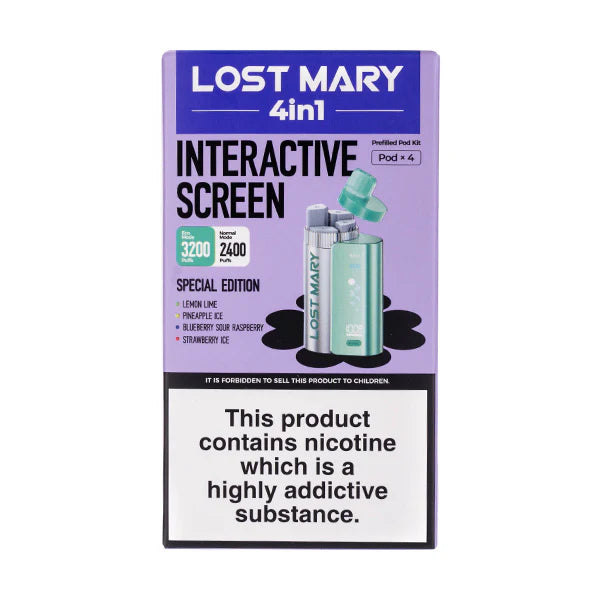 Lost Mary 4-in-1 Prefilled Pod Vape Kit Special Edition