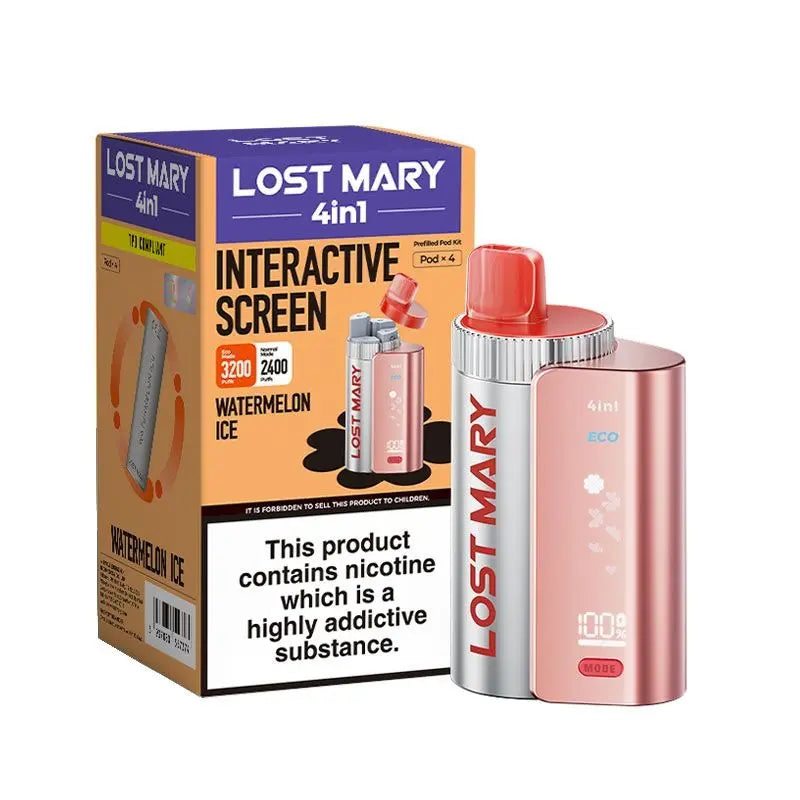 Lost Mary 4-in-1 Prefilled Pod Vape Kit Watermelon Ice