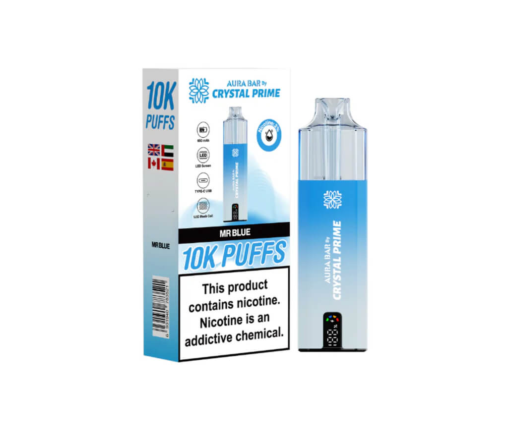 Aura Bar Crystal Prime 10k Mr Blue