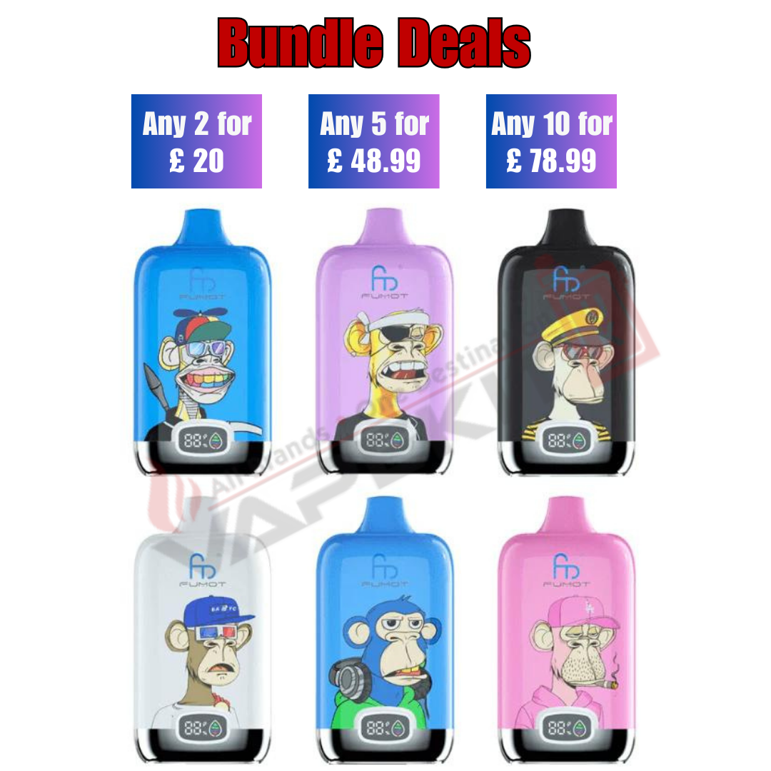 Randm 12000 Puffs Fumot Digital Prefilled Vape Randm 12000 Puffs Fumot Digital Prefilled Vape