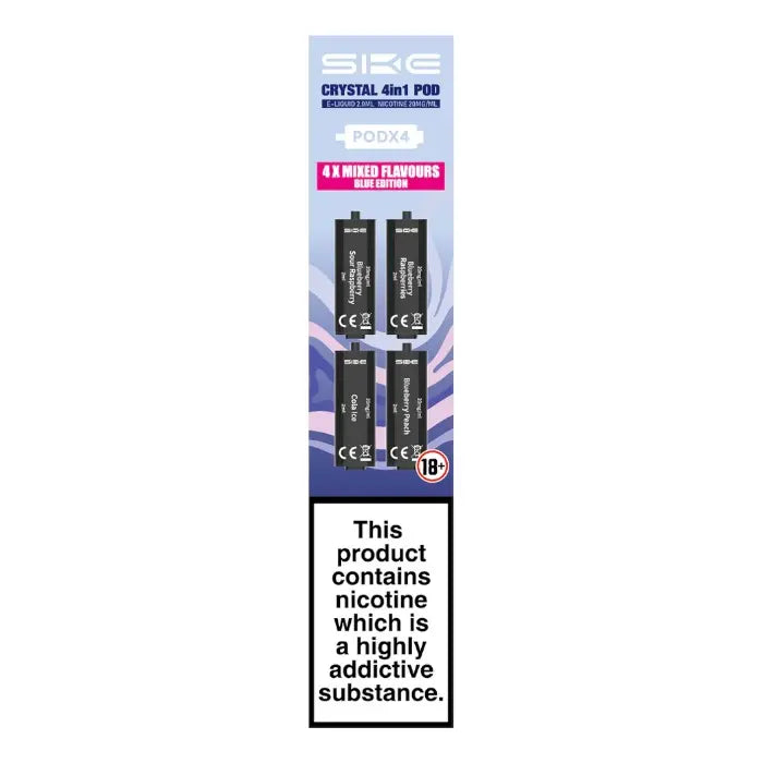 Ske Crystal 4-in-1 Prefilled Blue Edition