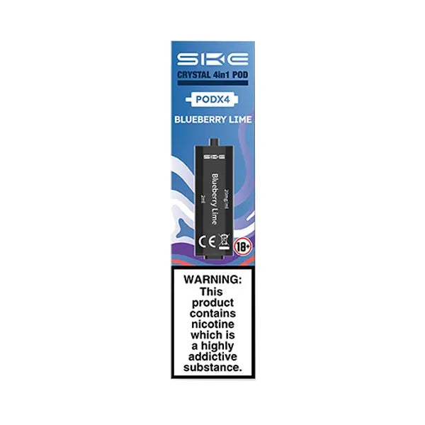 Ske Crystal 4-in-1 Prefilled Blueberry lime