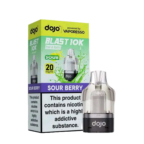 Sour Berries Dojo Blast 10K Replacement Pods