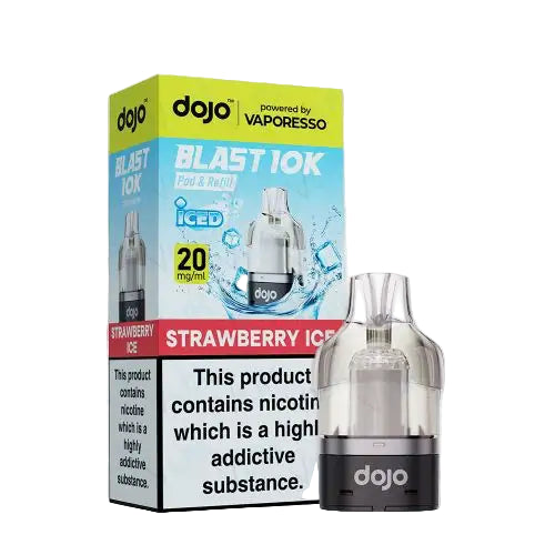 Strawberry Ice Dojo Blast 10K Replacement Pods