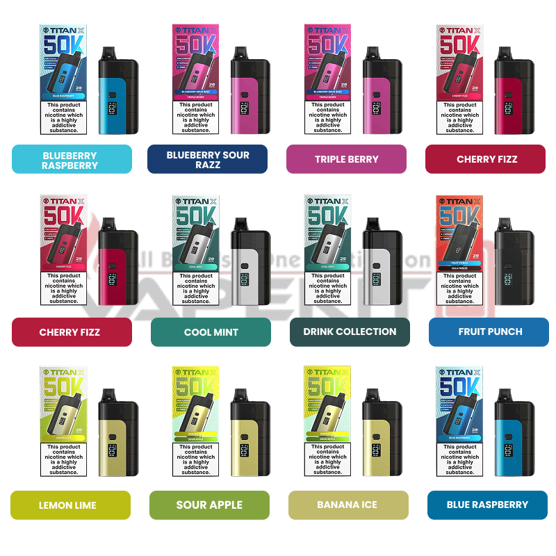 Titan X Prefilled Pod Kit Guide: 10,000 Puffs & Specs | VapeKitUK Titan X Prefilled Pod Kit Guide: 10,000 Puffs & Specs | VapeKitUK