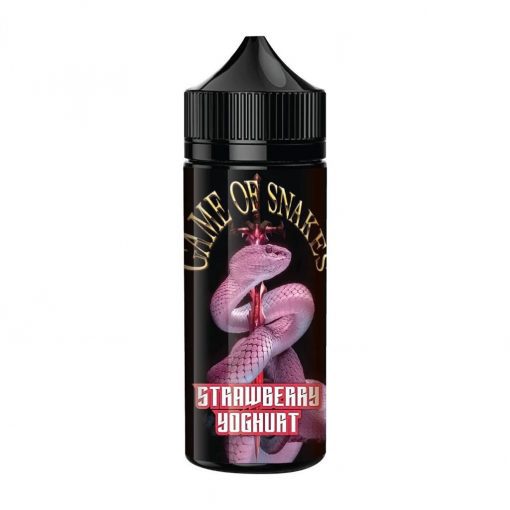 Strawberry Yoghurt Shortfill E Liquid by Game Of Snakes 100ml - Vape Store UK | Online Vape Shop | Disposable Vape Store | Ecig UK