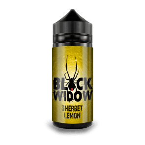 SHERBET LEMON 100ML E LIQUID BLACK WIDOW - Vape Store UK | Online Vape Shop | Disposable Vape Store | Ecig UK