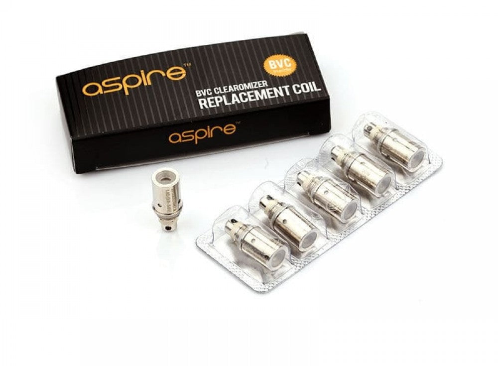 ASPIRE BVC DUAL REPLACEMENT ATOMISER COILS 1.8 1.6 OHM - Vapkituk