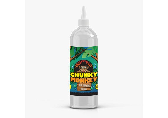 BLUE RASPBERRY MENTHOL 200ML E LIQUID CHUNKY MONKEY - Vape Store UK | Online Vape Shop | Disposable Vape Store | Ecig UK