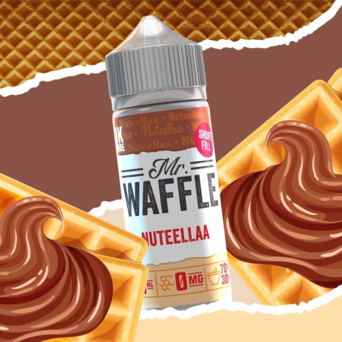 Mr Waffle 100ml E-Liquid Shortfill Bottle 70/30 VG/PG £8.90 - Vape Store UK | Online Vape Shop | Disposable Vape Store | Ecig UK