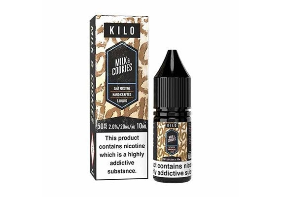 MILK & COOKIES 10ML NIC SALT KILO - Vape Store UK | Online Vape Shop | Disposable Vape Store | Ecig UK