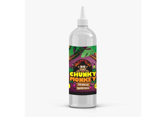 BLACK GRAPE LIME BUBBLEGUM MENTHOL 200ML E LIQUID CHUNKY MONKEY - Vape Store UK | Online Vape Shop | Disposable Vape Store | Ecig UK