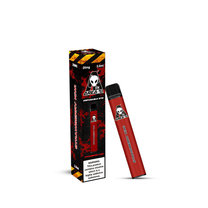 AREA 51 STRAWBERRY KIWI DISPOSABLE POD DEVICE 600 PUFFS 20MG - Vape Store UK | Online Vape Shop | Disposable Vape Store | Ecig UK