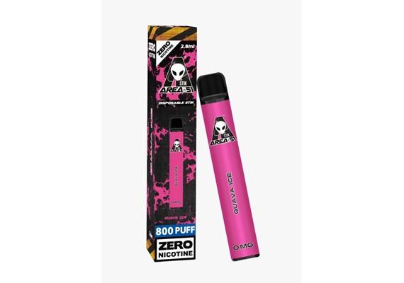 AREA 51 GUAVA ICE DISPOSABLE POD DEVICE 800 PUFFS 0MG - Vape Store UK | Online Vape Shop | Disposable Vape Store | Ecig UK