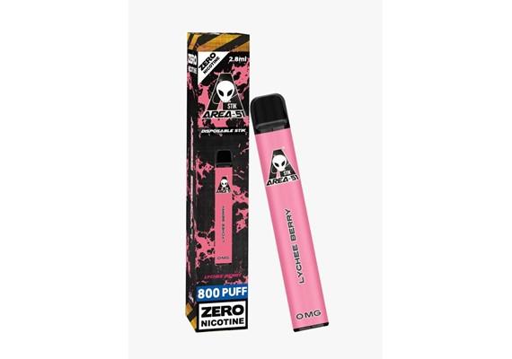 AREA 51 LYCHEE BERRY  DISPOSABLE POD DEVICE 800 PUFFS 0MG - Vape Store UK | Online Vape Shop | Disposable Vape Store | Ecig UK