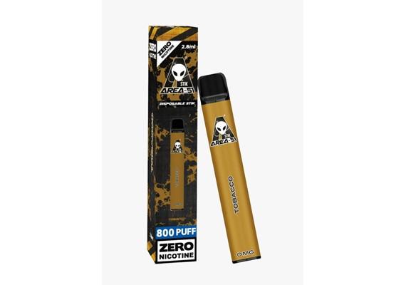 AREA 51 TOBACCO DISPOSABLE POD DEVICE 800 PUFFS 0MG - Vape Store UK | Online Vape Shop | Disposable Vape Store | Ecig UK