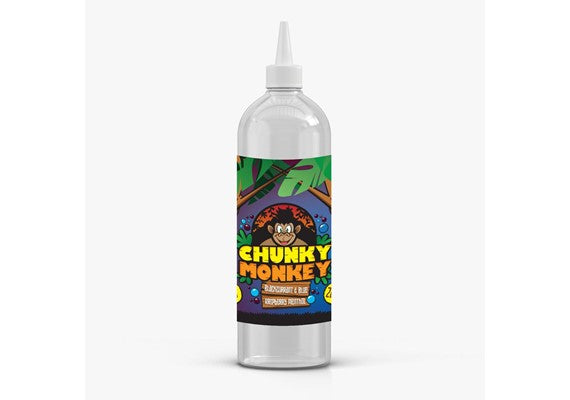 BLACKCURRANT & BLUE RASPBERRY MENTHOL 200ML E LIQUID CHUNKY MONKEY - Vape Store UK | Online Vape Shop | Disposable Vape Store | Ecig UK