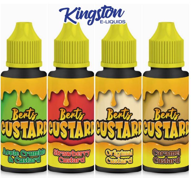 BERTS CUSTARD E-LIQUID BY KIGSTON