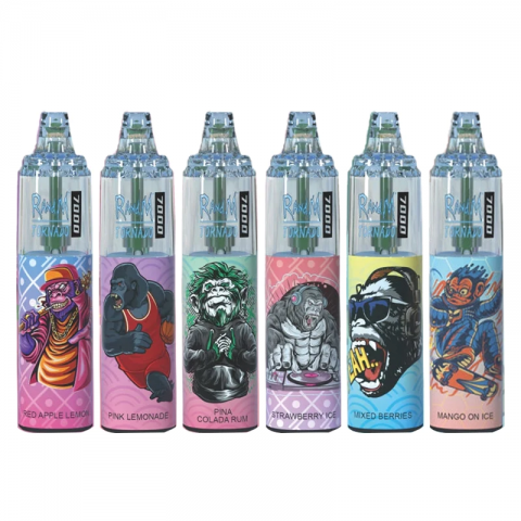R And M Tornado Blueberry Cherry Cranberry 7000 Puffs Best Price