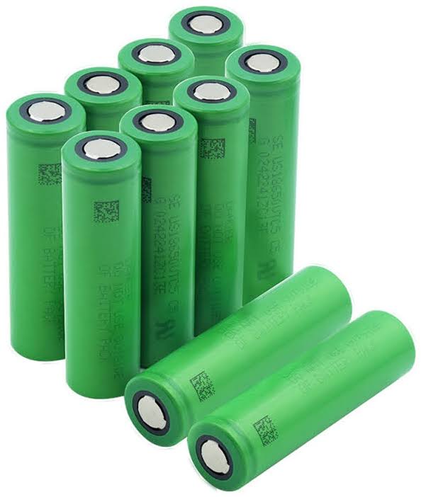 18650 Battery (2500mAh Capacity, 3.6 Volt, Li-Ion Battery)