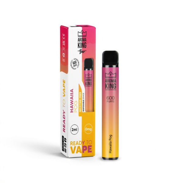 AROMA KING 600 DISPOSABLE VAPE 0MG NO NICOTINE
