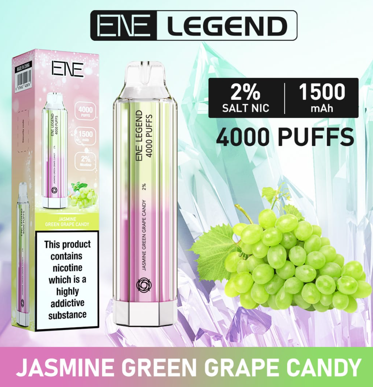 Ene Legend 4000 Disposable Puffs