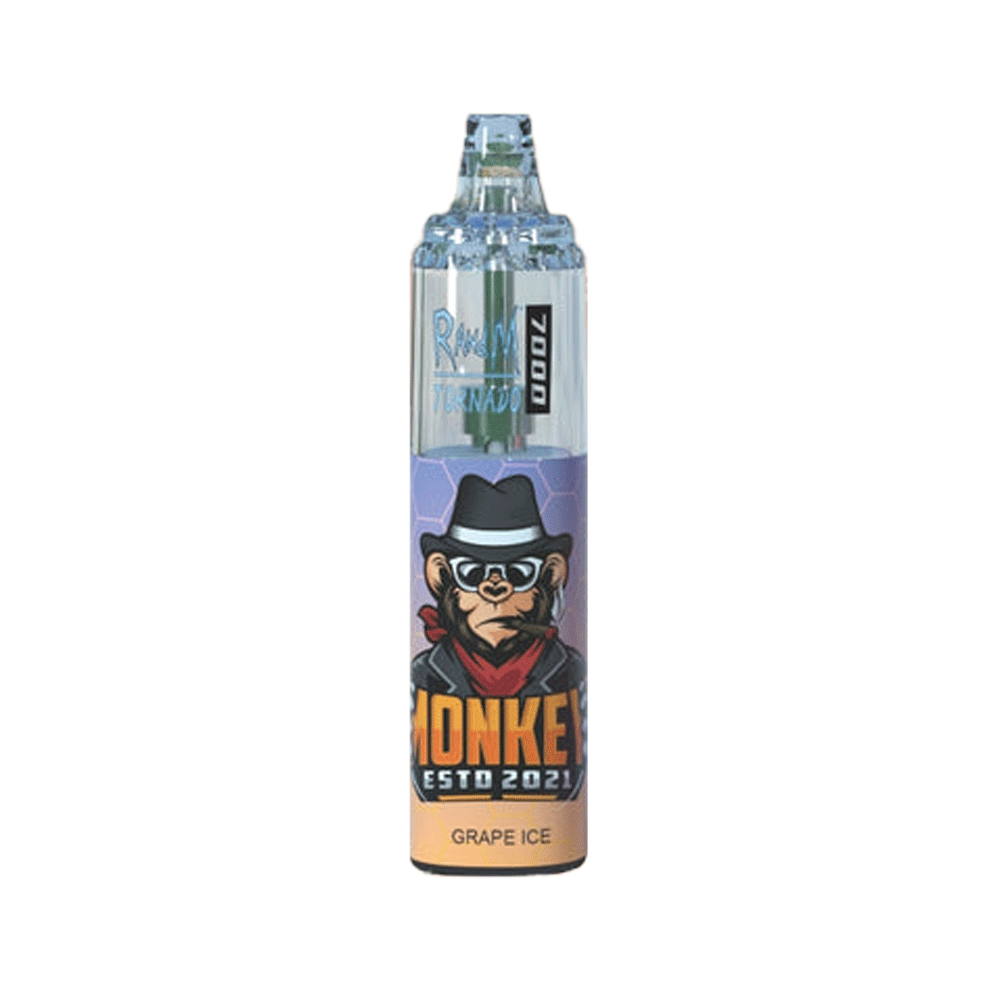 RandM Tornado 7000 Grape Ice Prefilled Vape