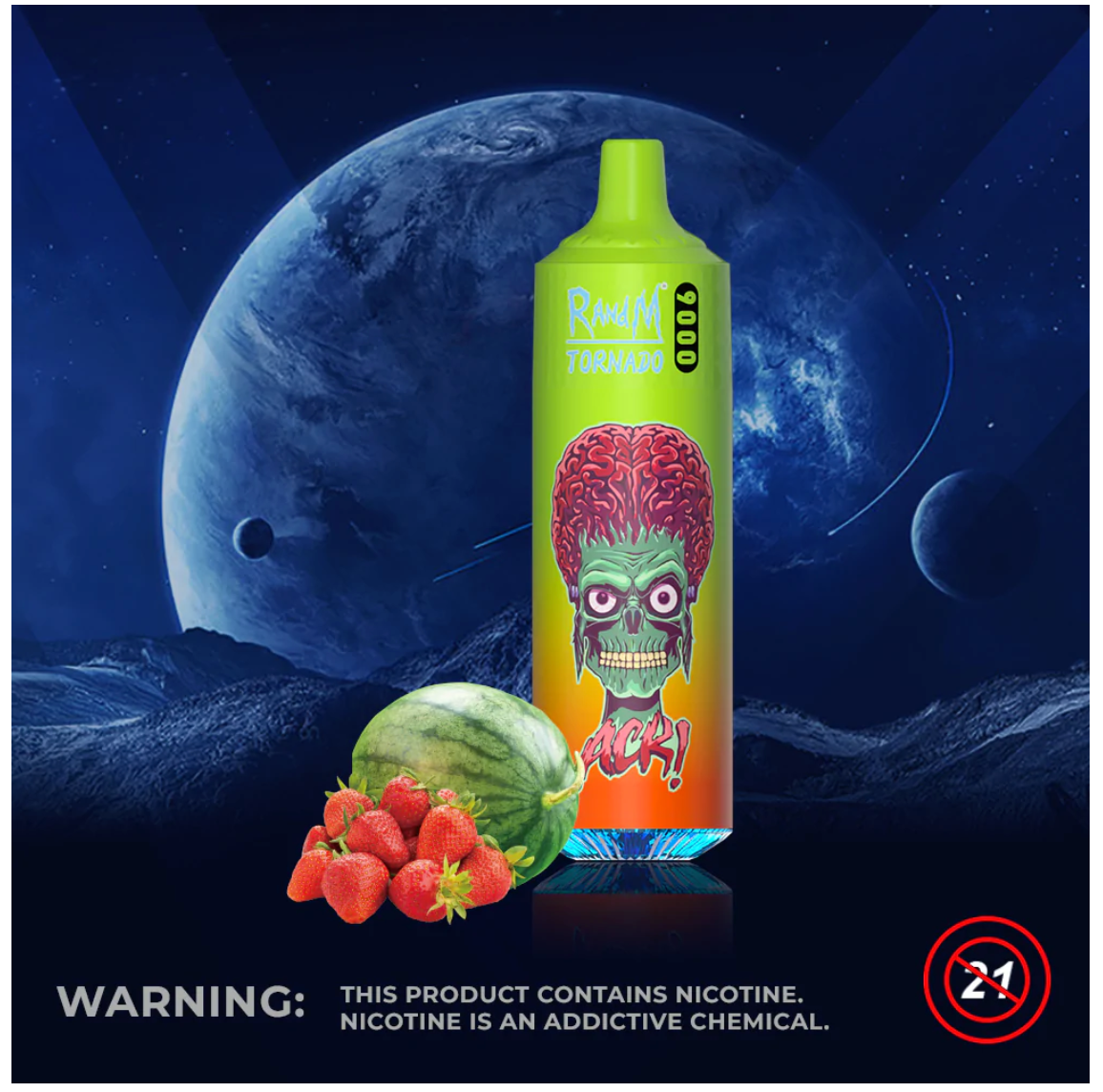 RandM Tornado Vape 9000 Disposable Puffs