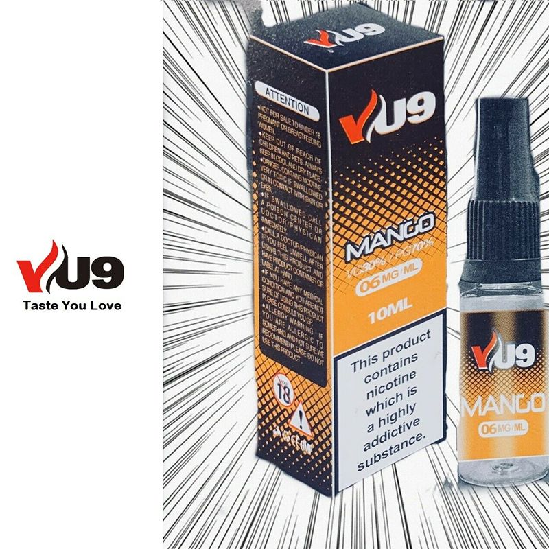 VU9 E Liquid 10 x 10ml Bottles E Juice Vape Juice 70/30 VG/PG in 6mg, 12mg 18mg - Vape Store UK | Online Vape Shop | Disposable Vape Store | Ecig UK