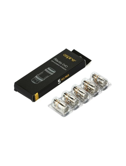 ASPIRE ATLANTIS EVO 0.4 & 0.5 Ohm COILS - Vape Store UK | Online Vape Shop | Disposable Vape Store | Ecig UK