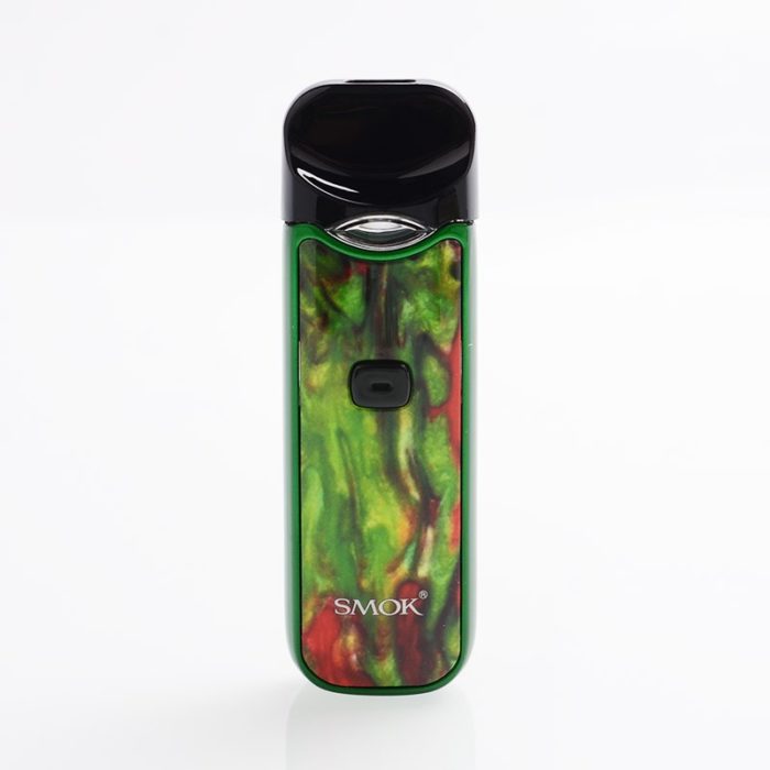authentic-smoktech-smok-nord-15w-1100mah-pod-system-starter-kit-green-red-resin-14-ohm-06-ohm-3ml