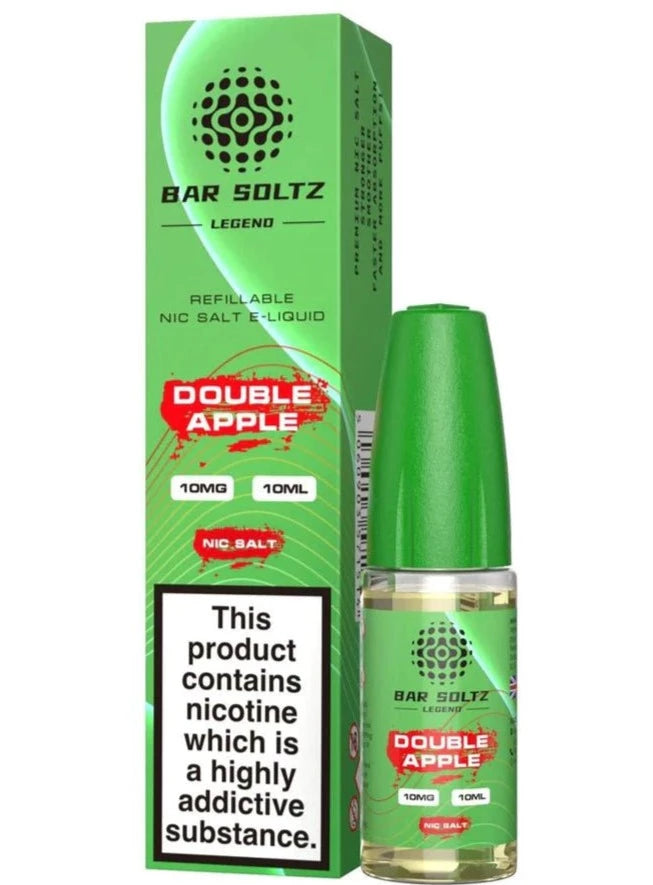 Bar Soltz Legend Nic Salts 10/20 Mg Double Apple